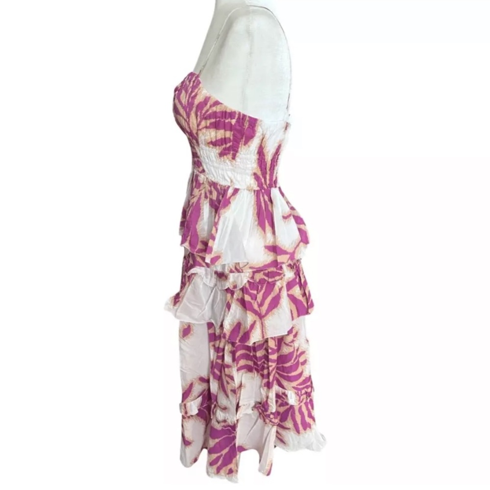 Tanya‎ Taylor Polina Top and Hazelle Skirt Matching Set Tropical Print X-Small - Picture 9 of 10